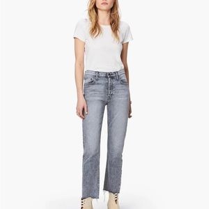 Mother Denim - The Tomcat Ankle Fray in Static